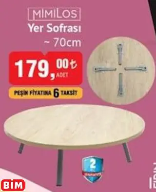 MİMİLOS YER SOFRASI ~ 70CM MİMİLOS YER SOFRASI ~ 70CM